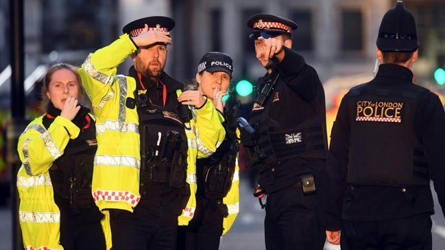 Dos muertos dejó el atentado terrorista en el puente de Londres