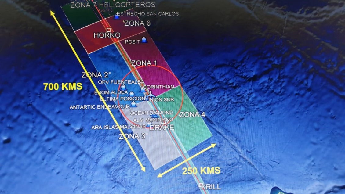 Intendencia confirmó hallazgo de restos humanos en zona de búsqueda del avión FACh