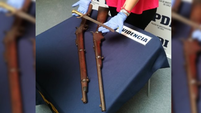 Sujetos intentaron robar armas de la Guerra del Pacífico desde Museo Regional de Antofagasta
