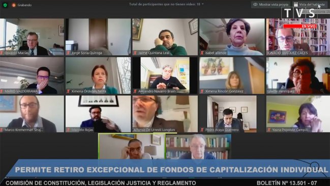 Un paso más: Comisión despachó al Senado retiro del 10 % previsional