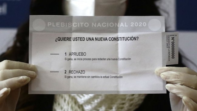 Encuesta Criteria: El 63% está decidido a votar en el Plebiscito
