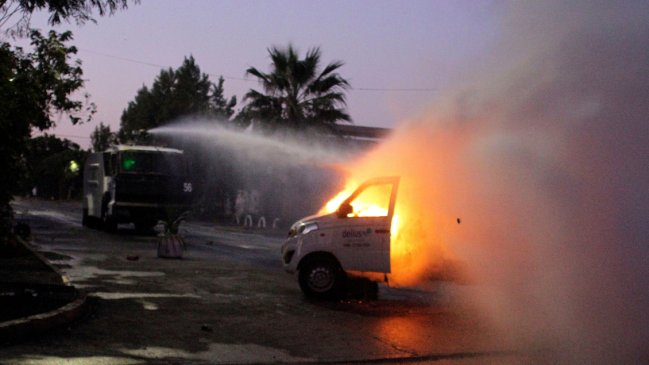 Manifestaciones en Villa Francia tras intervención de Carabineros en comedor popular