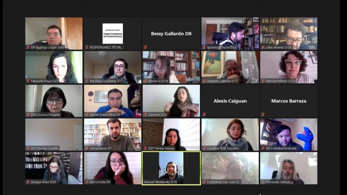 Más de 80 constituyentes se autoconvocaron a una semana de instaurarse la Convención