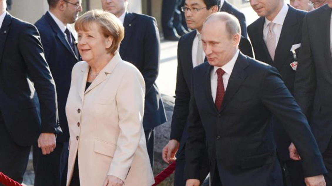 Vladímir Putin se despidió de Ángela Merkel tras muchos años de 