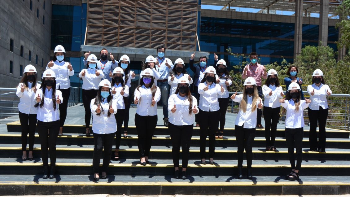 Mina subterránea de Codelco Chuquicamata incorporó 18 mujeres a su operación Mina subterránea de Codelco Chuquicamata incorporó 18 mujeres a su operación