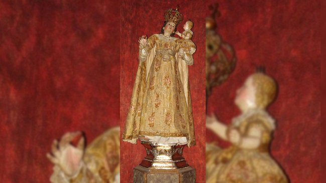 Falsos turistas robaron escultura del niño Jesús en Museo de Arte Colonial de San Francisco en Santiago