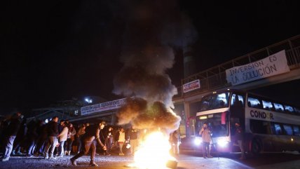  Trabajadores de Codelco Ventanas protestaron por segundo día seguido  