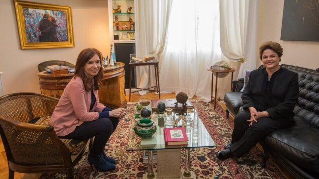 Dilma Rousseff: Cristina Fernández es víctima de un acto brutal de persecución política