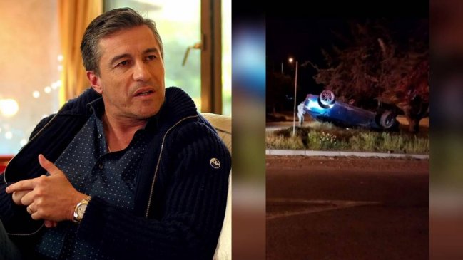 Fernando Solabarrieta reconoce haber volcado su auto y que escapó del lugar