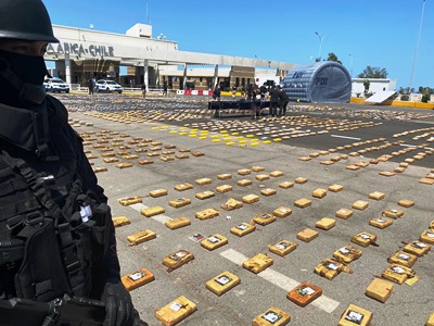 Tribunal de Arica dictó tres años de cárcel para miembro de banda narco