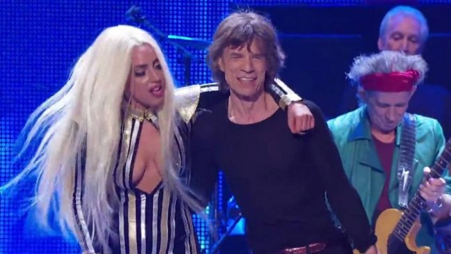 The Rolling Stones lanzarán álbum en vivo con Lady Gaga y Bruce Springsteen
