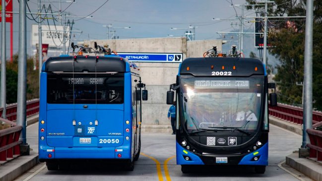 Primeros 25 autobuses eléctricos fabricados en China llegan a Ciudad de México para reforzar la movilidad