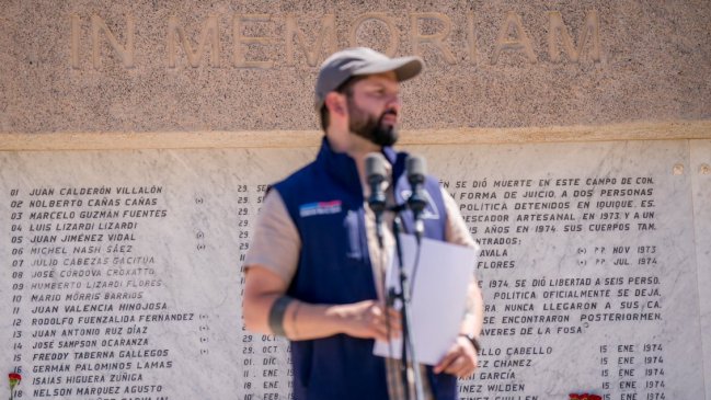 Boric en Pisagua: El 