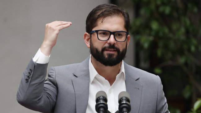 Boric a los delincuentes: 