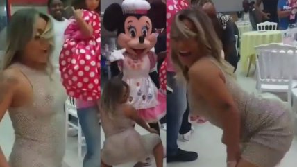  Mamá recibe críticas por baile hot en cumpleaños de su hija  