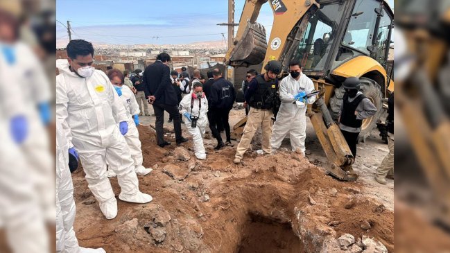 Los dos cuerpos hallados enterrados en Arica corresponden a ciudadanos venezolanos