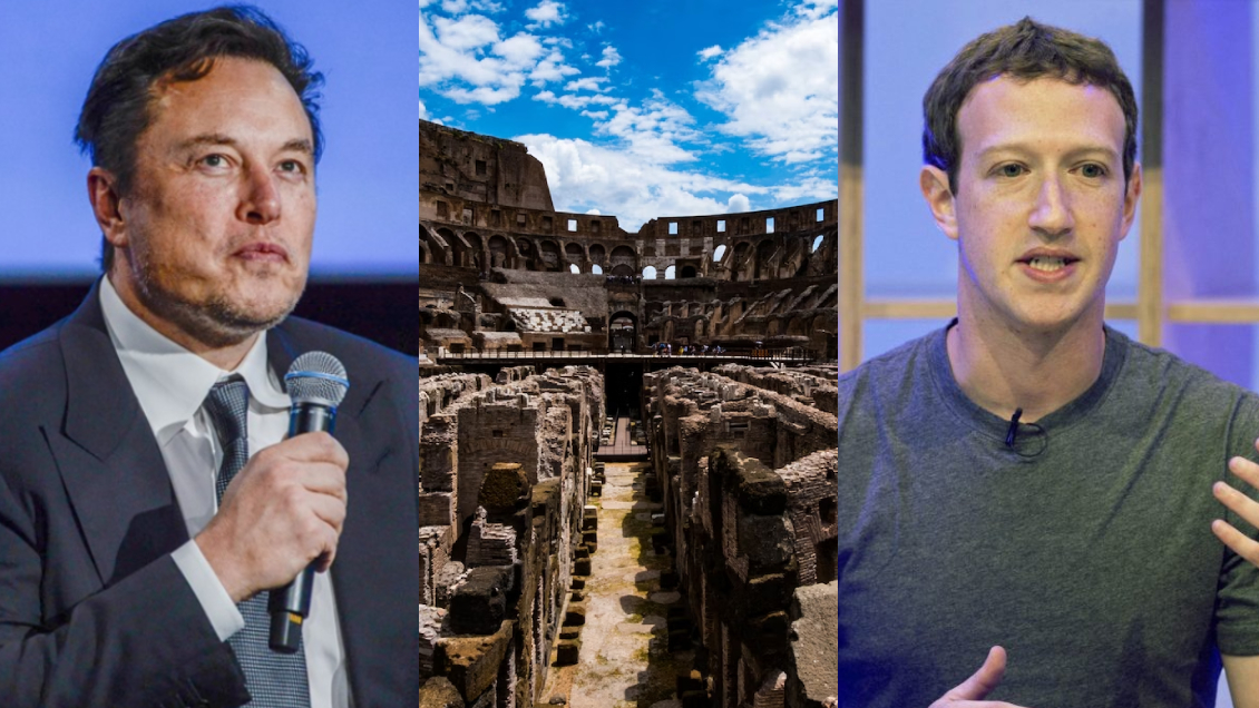 Gobierno italiano desmintió combate en el Coliseo entre Elon Musk y Mark Zuckerberg