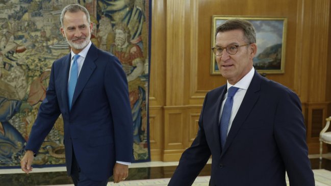 Rey Felipe VI propuso al conservador Alberto Núñez Feijóo para presidir el Gobierno de España