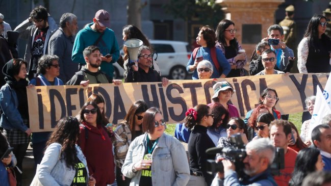 Colegio de Profesores dijo que paro se asumió 