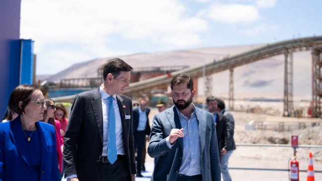 Boric lideró inauguración del mayor proyecto minero de los últimos años en Chile