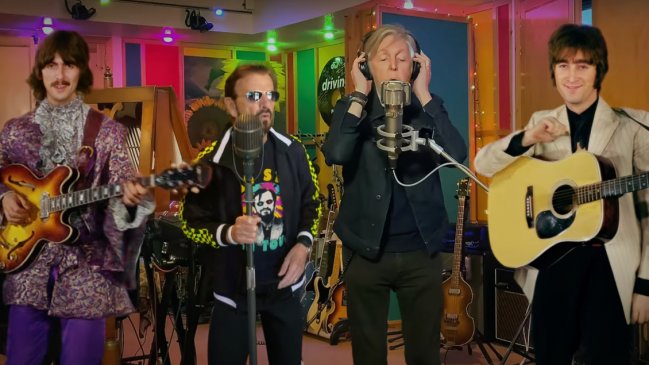 The Beatles se reunió gracias a la IA en el video de 
