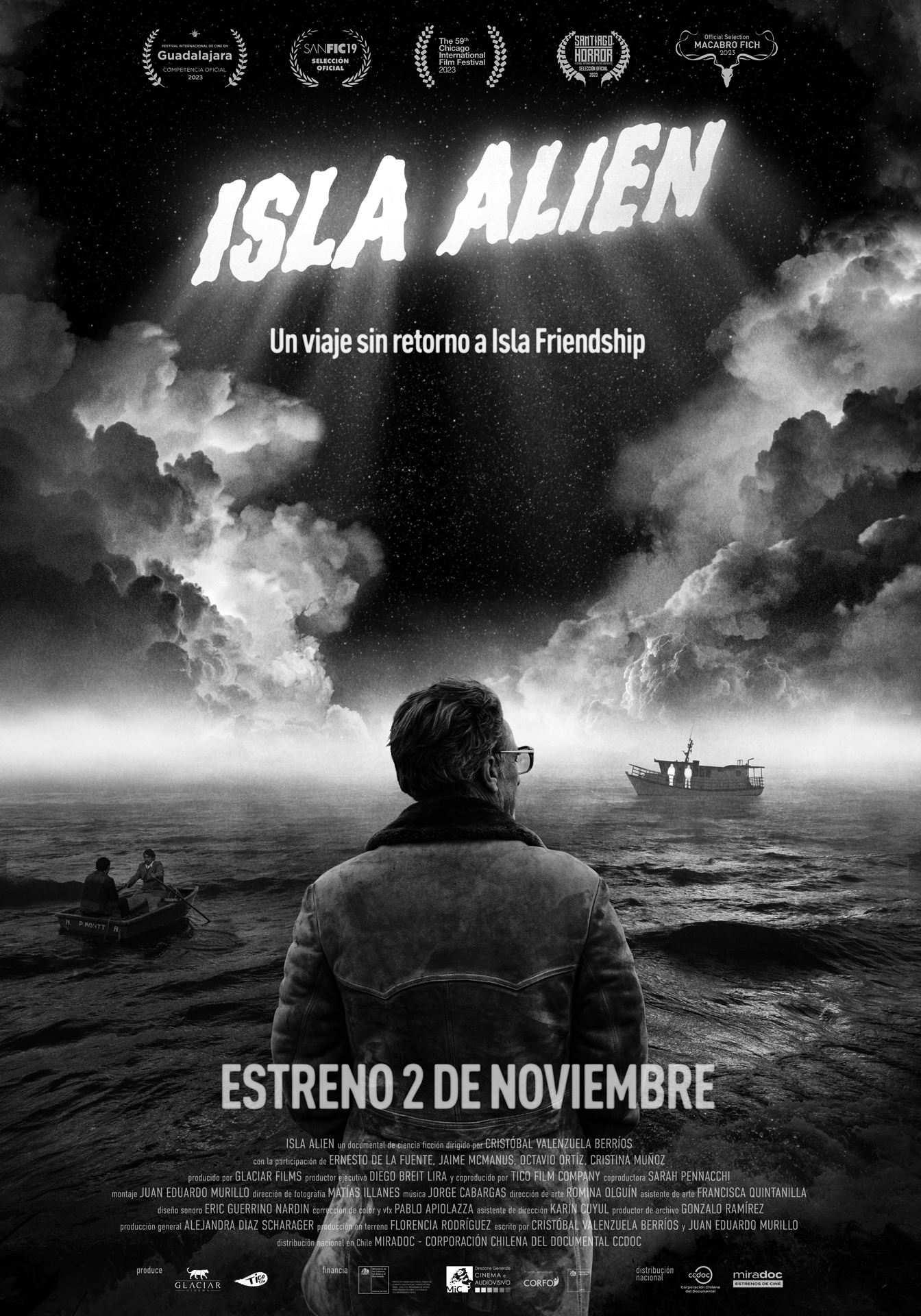 "Isla Alien", docuemntal sobre el misterio de la Isla Friendship, llegó a los cines independientes "Isla Alien", docuemntal sobre el misterio de la Isla Friendship, llegó a los cines independientes