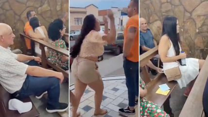  Mujer encuentra a su pareja con la amante en plena iglesia  