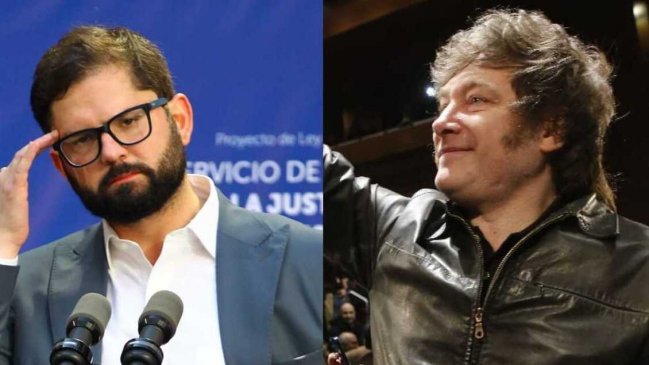 Presidente Boric se comunicó por teléfono con Javier Milei