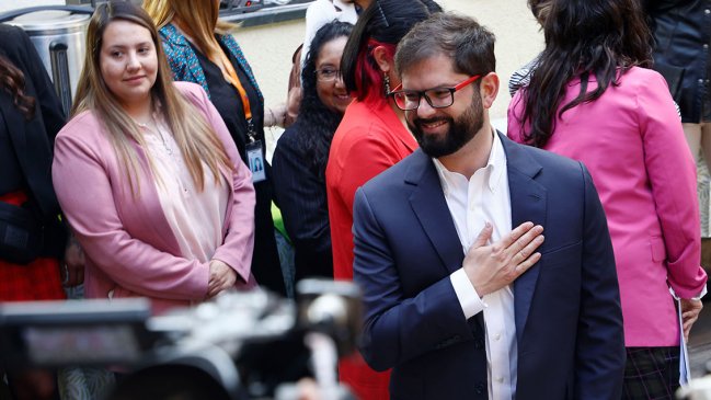 Boric a organizaciones feministas: No se puede retroceder en los derechos que han ganado