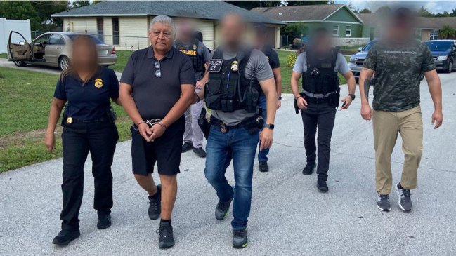 Pedro Barrientos, acusado por crimen de Víctor Jara, ya está en Chile