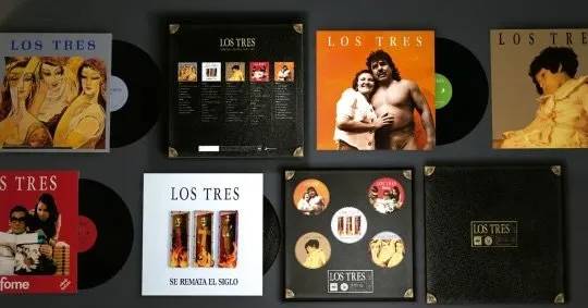 los tres box set vinilos el box set de vinilos de los tres