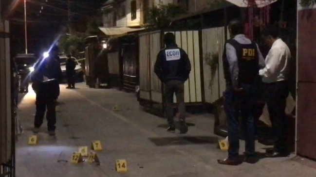 Joven murió acribillado en La Pintana