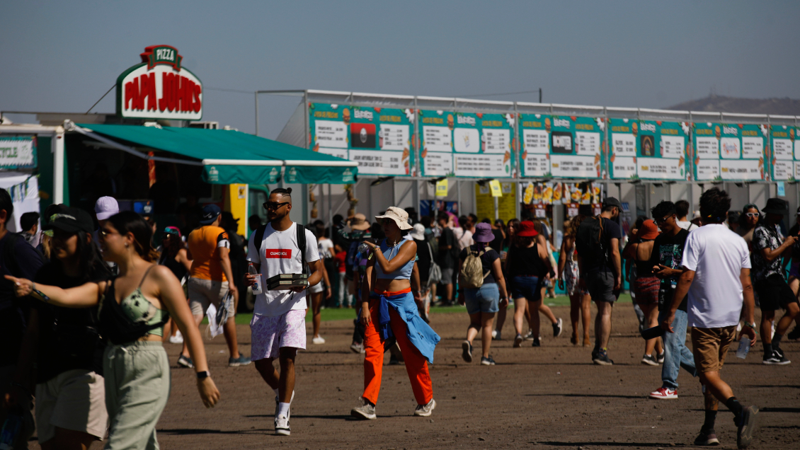 Comida en Lollapalooza