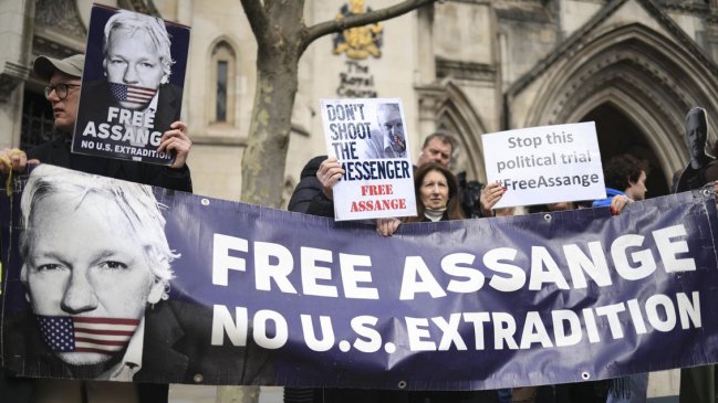 Assange tendrá que esperar para saber si es extraditado a EEUU o puede recurrir