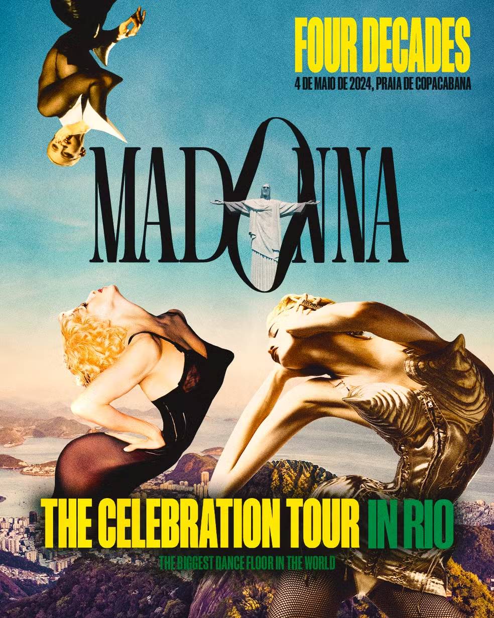 madonna brasil copacabana 2024 el anuncio del show de Madonna en Copacabana