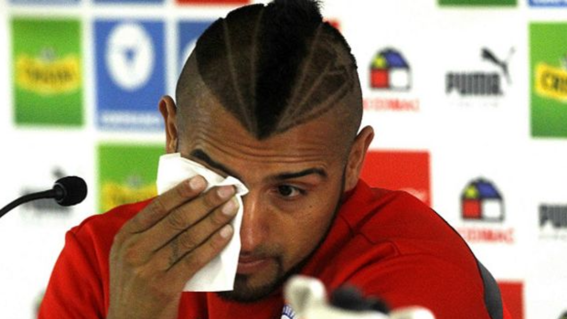 Las turbulencias que generó el accidente de Arturo Vidal en la Copa América de 2015 Las turbulencias que generó el accidente de Arturo Vidal en la Copa América de 2015