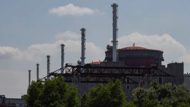 La central de Zaporiyia se acerca 