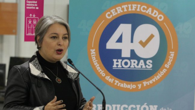 40 horas: Dictamen aclara que primera reducción es una hora menos en un solo día