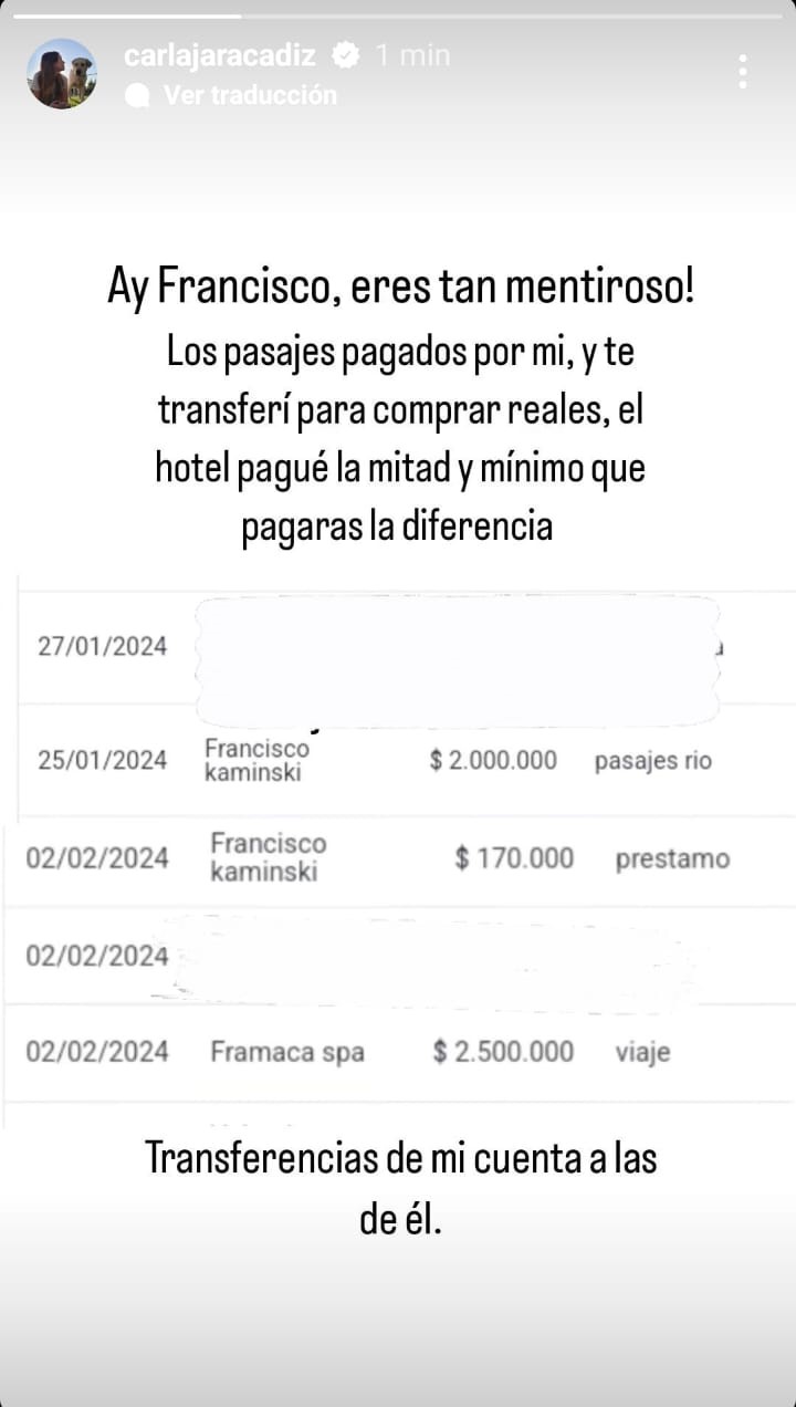 Respuesta de Carla Jara a Kaminski