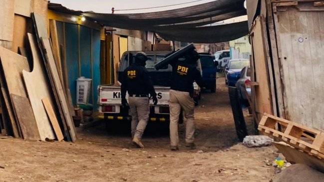 Arica: Casi 40 viviendas allanadas en megaoperativo contra el Tren de Aragua en el Cerro Chuño