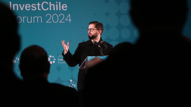 Boric en Foro InvestChile: 