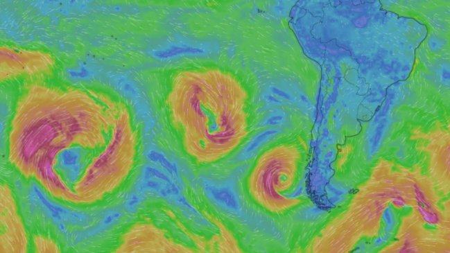 Anuncian llegada de ciclón extratropical a Chile: ¿A qué regiones afectará?