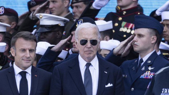 Occidente hizo del 80° aniversario del desembarco de Normandía una advertencia a Rusia