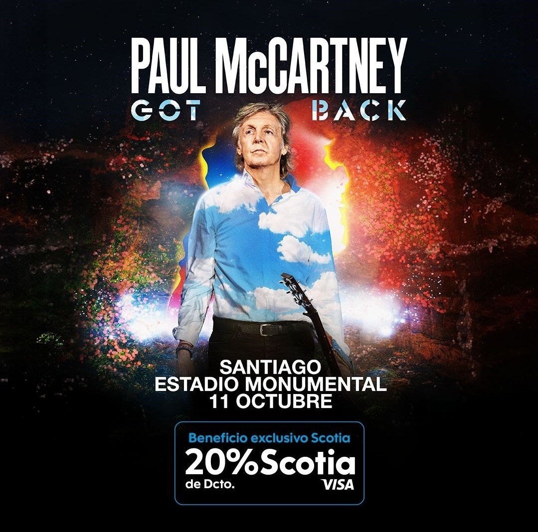 Paul McCartney vuelve a Chile 2024