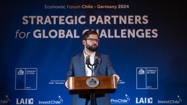 Boric destacó a Chile como destino 