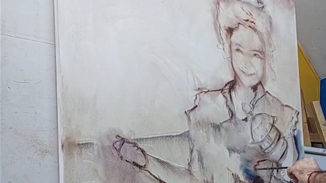 Arte y memoria: Pintores exponen su visión contemporánea de los años '80