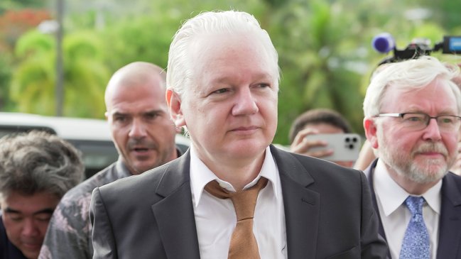 Assange se declaró culpable como parte del acuerdo con EE.UU. para volver a Australia