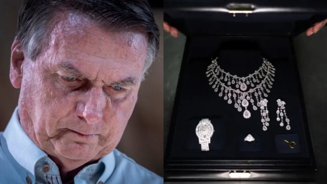Imputan a Bolsonaro por el robo de joyas del Estado