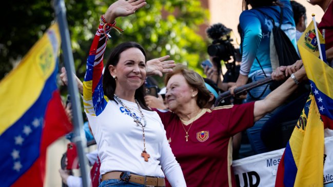 María Corina Machado espera que Maduro acepte una negociación para una transición ordenada