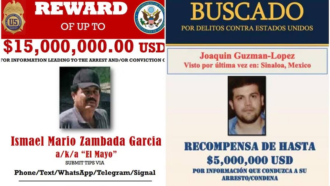 EE.UU. detuvo a fundador del Cártel de Sinaloa y a hijo del 